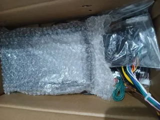 Radio Pantalla Coche Negra