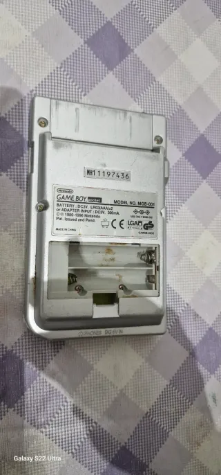 Nintendo Game Boy Pocket Grigio