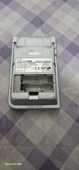 Nintendo Game Boy Pocket Grigio