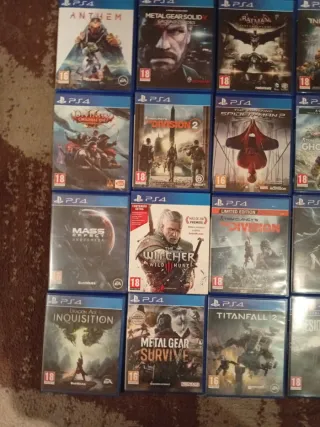 Lote de 15 Juegos PS4