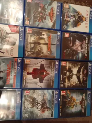 Lote de 15 Juegos PS4