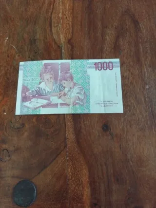 1000 Lire Montessori Banca d'Italia