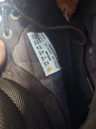 Timberland stivali pelle marrone lacci