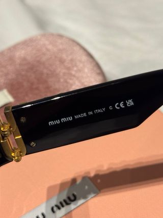 Occhiali da sole Miu Miu Glimpse Neri