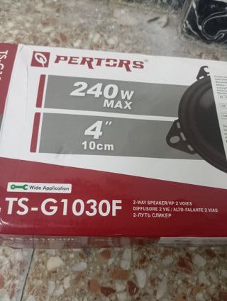 Altavoces coaxiales Pertors TS-G1030F 240W