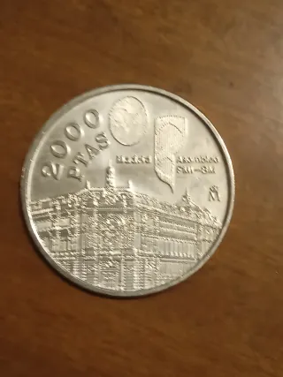 Moneta 2000 Pesetas Argento