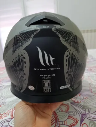 Casco MT Helmets Mariposa Gris