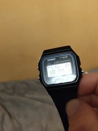 Pack 2 Relojes Negros funcionando,como se ven
