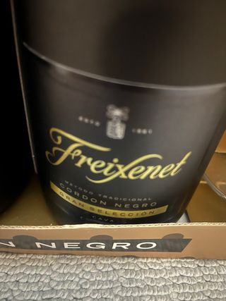 Caja Regalo Freixenet Cordon Negro 2 Copas