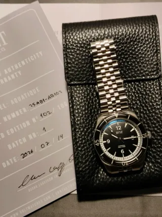 Reloj Hult Aquatique Negro Automático