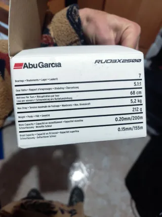 Carrete de pesca spinning Abu Garcia