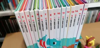 MI PRIMER ABECEDARIO 16 LIBROS+18 FIGURAS+ALTAVOZ