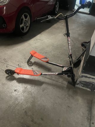 Patinete infantil 3 ruedas naranja