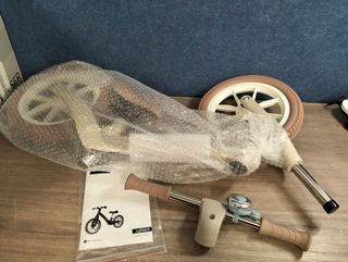 Lanser KikkaBoo Bicicleta Equilibrio 12″ Gris