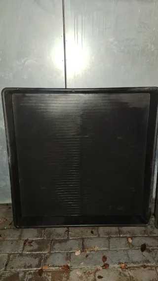 Bandeja huerto urbano negra