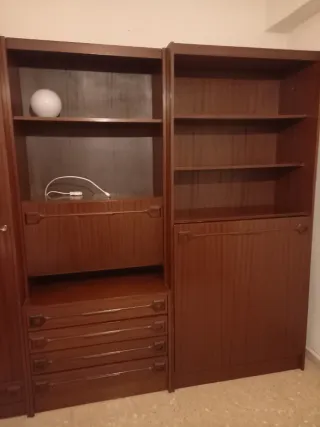 Mueble con cama empotrada de 80cm