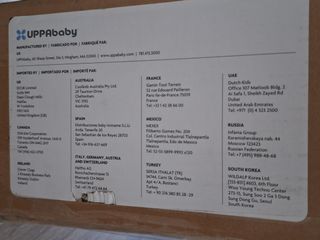 Moisés/Capazo Uppababy con soporte NUEVO sin abrir