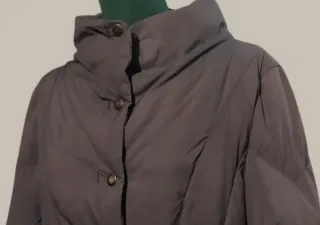 Max Mara Piumino Lungo Donna Marrone