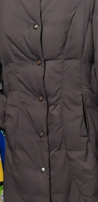 Max Mara Piumino Lungo Donna Marrone