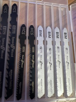 Juego Hojas Sierra Calar Amazon Basics