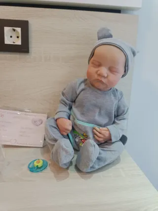 Muñeco bebé reborn a estrenar