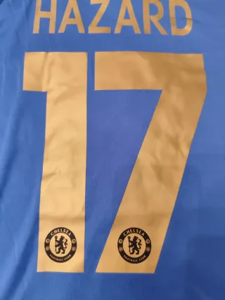 Camiseta Chelsea 17 Hazard Europa League XL
