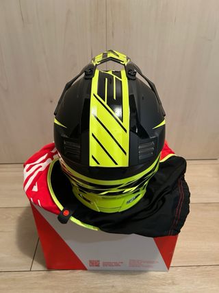 Casco Enduro LS2 MX Amarillo/Negro