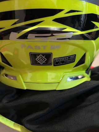 Casco Enduro LS2 MX Amarillo/Negro