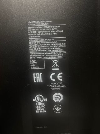 Ordenador de Mesa HP Negro