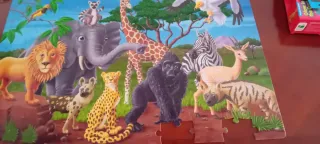 Se regala puzzle Infantil Wildlife Glow in the Dar