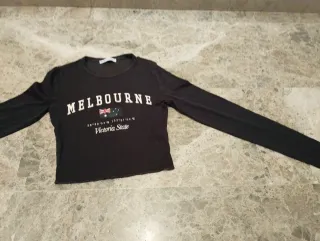 Lote 4 camisetas manga larga niña Talla S