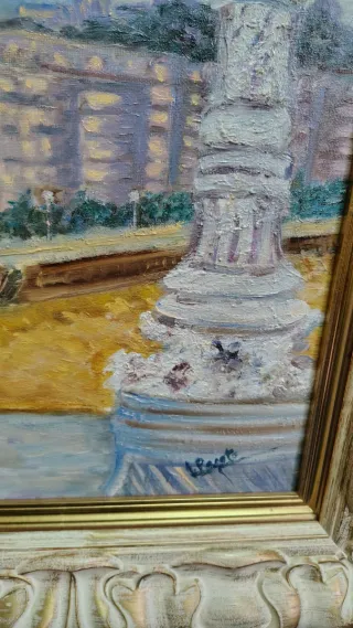 Cuadro pintado a mano