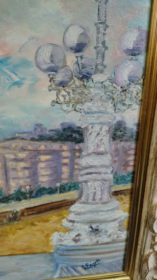 Cuadro pintado a mano