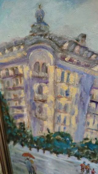 Cuadro pintado a mano