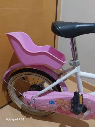 Bicicleta infantil rosa