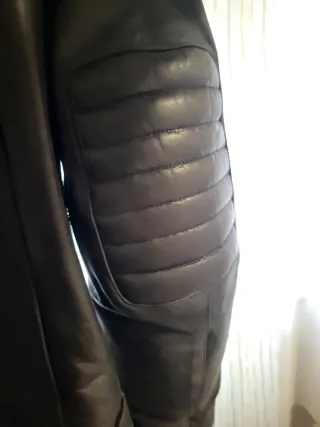 Chaqueta de cuero para motorista