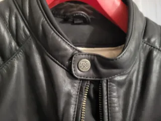 Chaqueta de cuero para motorista