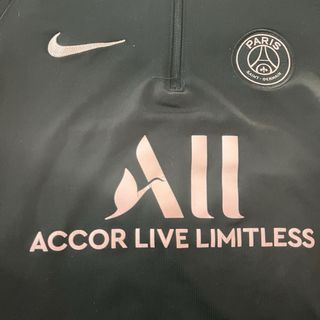 Conjunto PSG Nike Negro Rosa