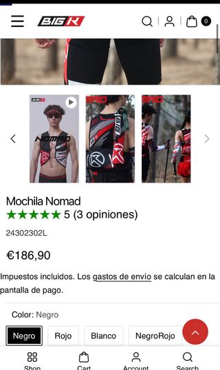 Mochila Trail Running BIG K Nomad