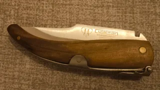 Cudeman  Acero Inox Mango Madera