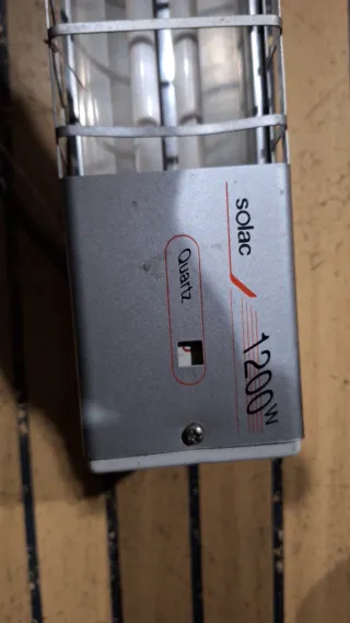 Estufa Solac 1200W Quartz