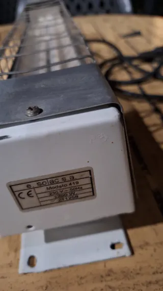 Estufa Solac 1200W Quartz