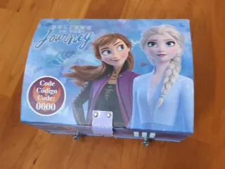 Caja Joyero Frozen II con contraseñs