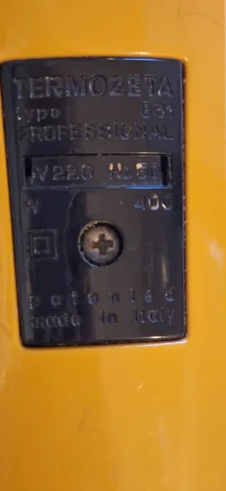 Vecchio  phon Termozeta Professional vintage