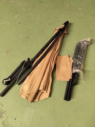 Parasol VOUNOT 3m Caqui Excéntrico