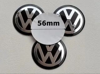 56mm Emblemas para Centro Llantas Ruedas Tapabujes