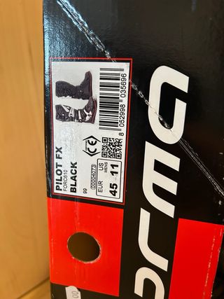 Botas Enduro Pilot FX Negras