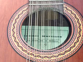 Laúd de 12 cuerdas de Ismael Martínez