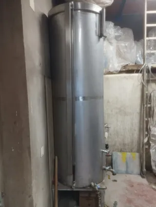 Cuba de acero inoxidable