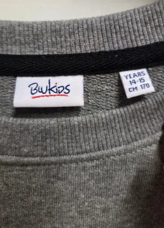 Felpa ragazzo Blukids Stand Out 15 anni